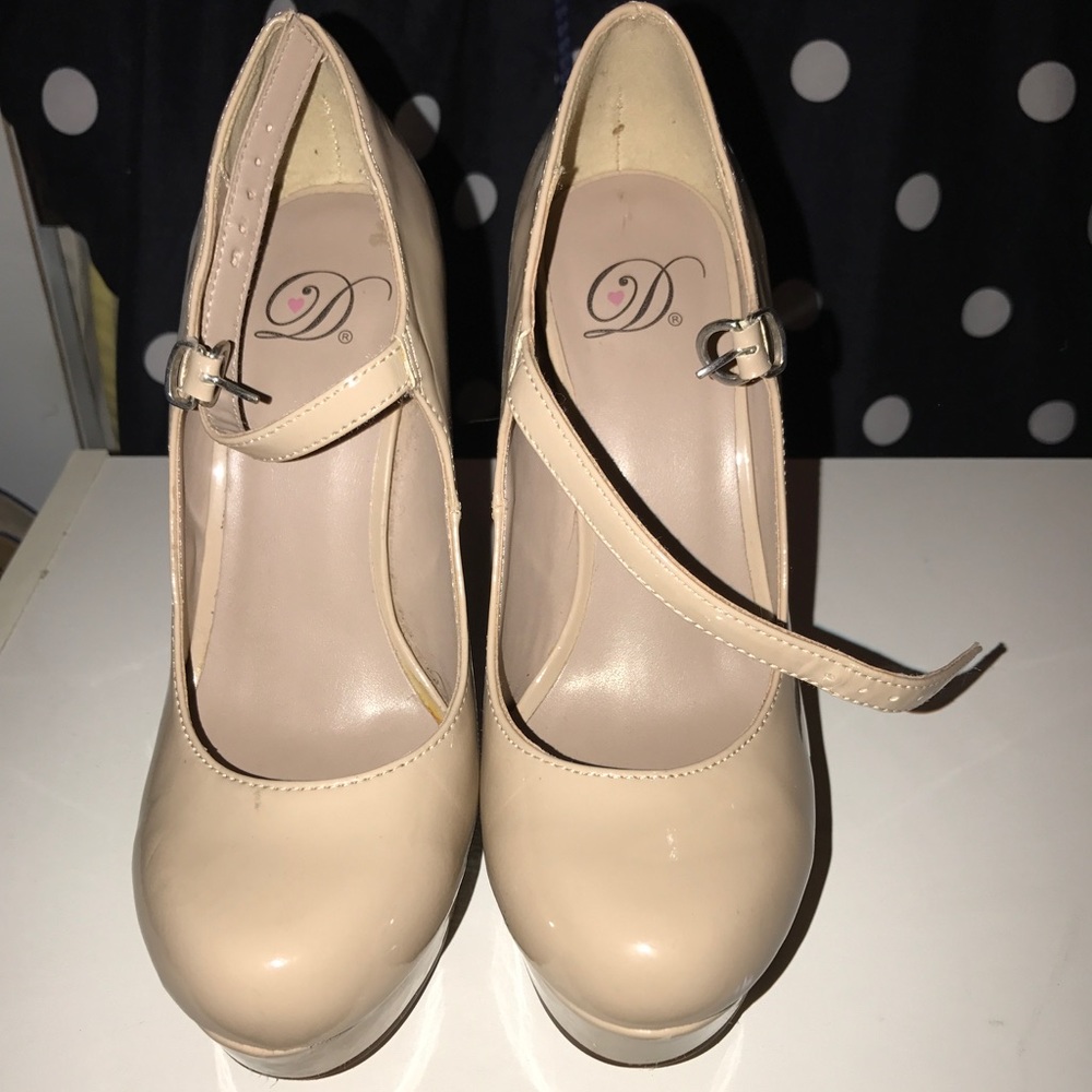 Nude heels
